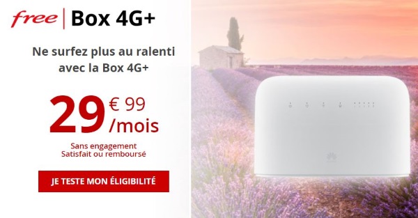 Box 4G Free : prix, débit, data, éligibilité, tout savoir sur l