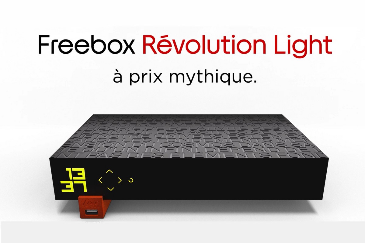 Freebox Révolution Light à prix mythique, surtout en vente privée chez Veepee