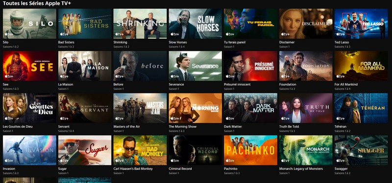 séries apple tv+