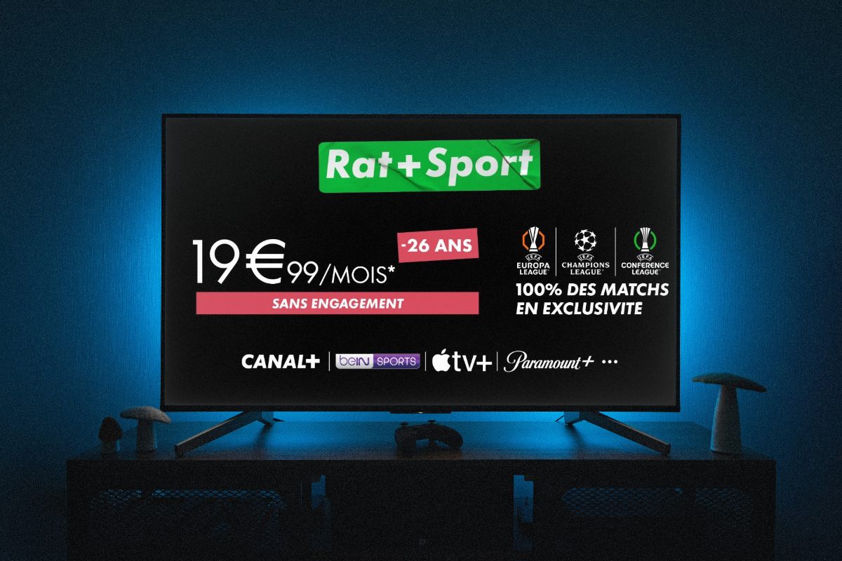 Canal+ a sorti sa série limitée Rat+ Sport.