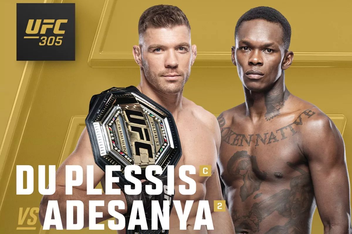 DuplessisfaceàAdesanya pour l'UFC 305, en live et en exclu sur RMC Sports