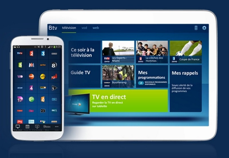 B.TV sur iPhone et iPad